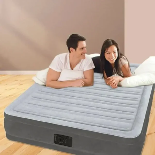 Colchão Dura-Beam Intex 68667 inflado com acabamento
