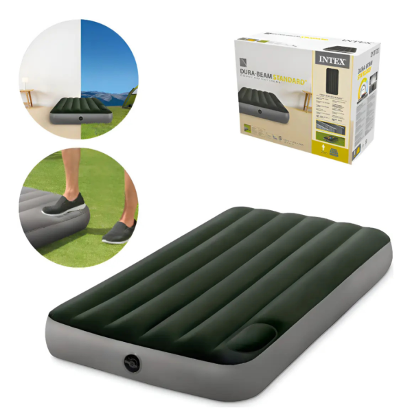 Colchão Dura-Beam INTEX modelo prestige downy de casal com tecnologia fiber-tech