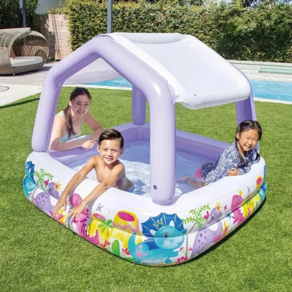 Caixa comercial do produto Piscina Cobertura Intex 57470 estoque do distribuidor oficial
