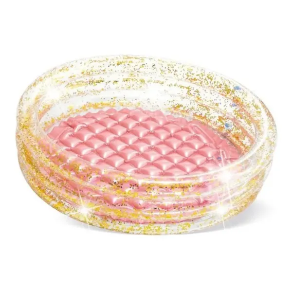 Piscina Glitter Intex 57103 dourada para revenda lojista.